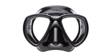 Load image into Gallery viewer, RIFFE MASK - NEKTON (BLACK SILICONE) - CLEAR LENS