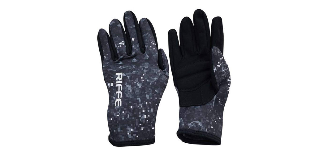 RIFFE VORTEX© BLACK AMARA / CAMO NEOPRENE GLOVES - S