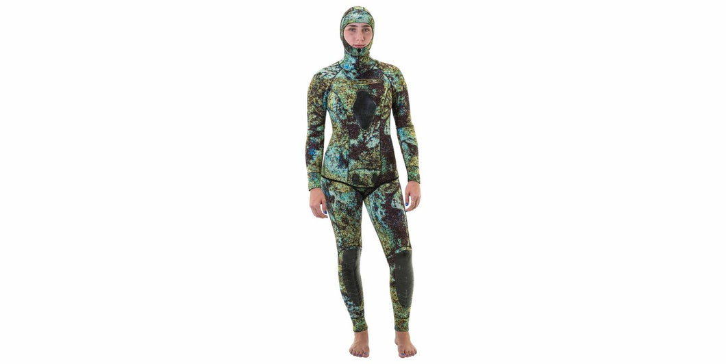 RIFFE WOMENS WETSUIT 3.5MM DIGI-TEK CAMO - L